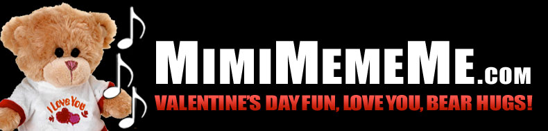 MimiMemeMe.com - Valentine's Day Fun, Love You, Bear Hugs!
